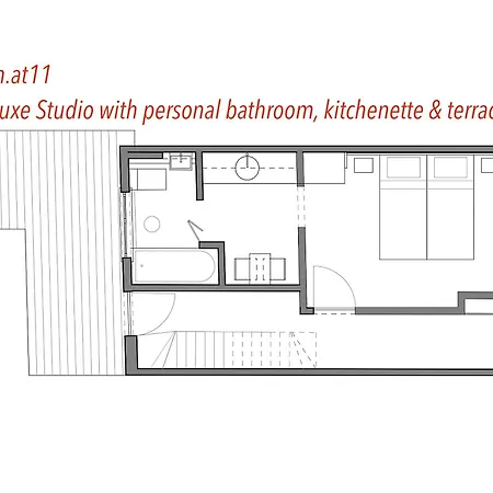 Heaven At 11, Your Deluxe With Personal Bathroom, Kitchenette & Terrace Oda ve Kahvaltı Gent